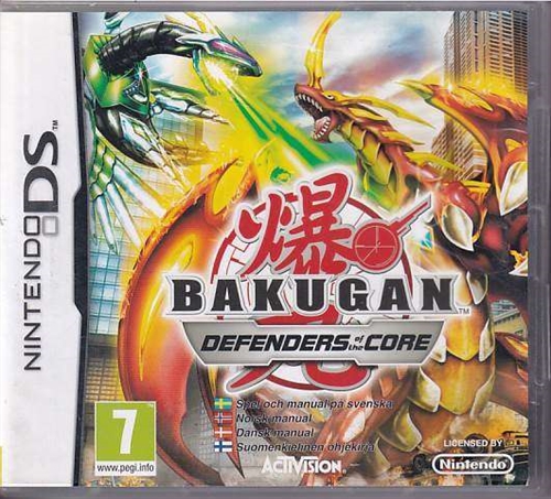 Bakugan Defenders of the Core - Nintendo DS (A Grade) (Genbrug)